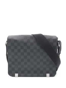 Louis Vuitton Pre-Owned: Чёрная сумка 