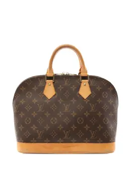Louis Vuitton Pre-Owned: Коричневая сумка-шоппер 