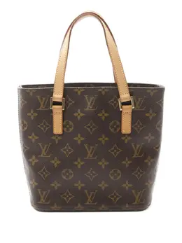Louis Vuitton Pre-Owned: Коричневая сумка-шоппер 