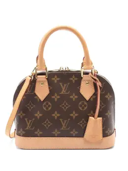 Louis Vuitton Pre-Owned: Коричневая сумка 
