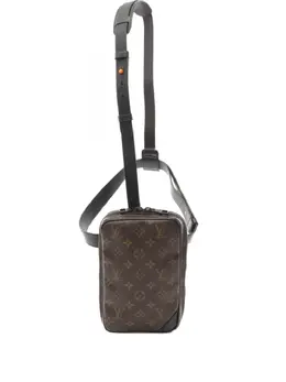 Louis Vuitton Pre-Owned: Коричневая сумка через плечо 