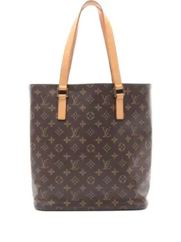 Louis Vuitton Pre-Owned: Коричневая сумка-шоппер 