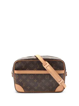 Louis Vuitton Pre-Owned: Коричневая сумка через плечо 