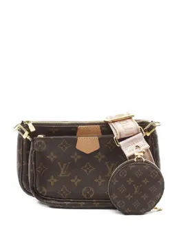 Louis Vuitton Pre-Owned: Коричневая сумка 