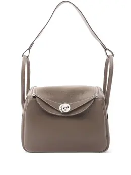 Hermès Pre-Owned: Серебристая сумка 