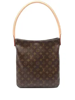 Louis Vuitton Pre-Owned: Коричневая сумка 