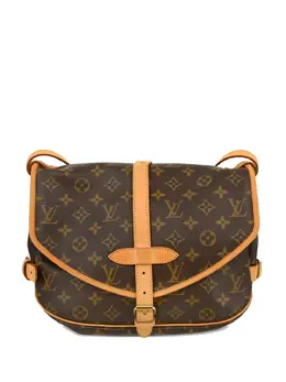 Louis Vuitton Pre-Owned: Коричневая сумка 