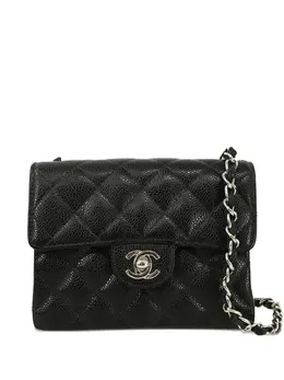 CHANEL Pre-Owned: Чёрная сумка 