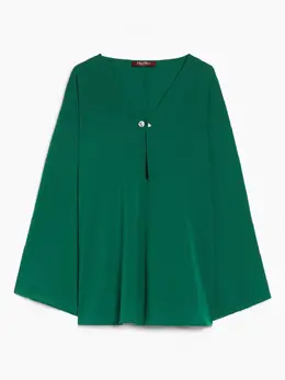 Max Mara: Зелёная блуза 