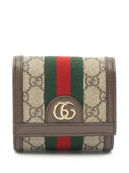 Gucci Pre-Owned: Бежевый кошелёк 