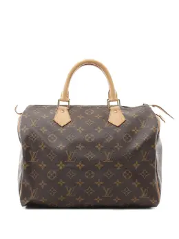 Louis Vuitton Pre-Owned: Коричневая сумка 