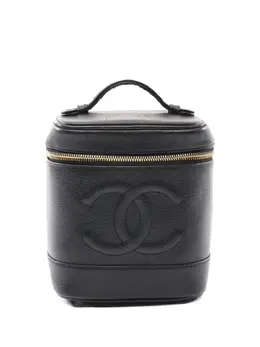 CHANEL Pre-Owned: Чёрная сумка 