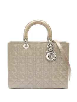 Christian Dior Pre-Owned: Бежевая сумка 