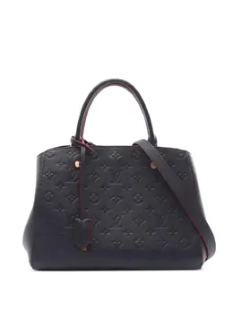 Louis Vuitton Pre-Owned: Чёрная сумка 