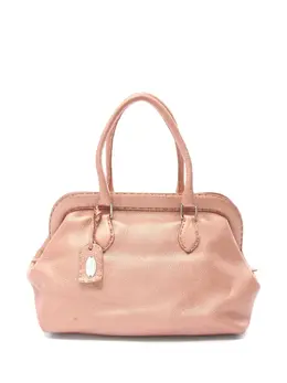 Fendi Pre-Owned: Розовая сумка 