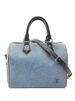 Louis Vuitton Pre-Owned: Голубая сумка 
