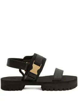 Giuseppe Zanotti: Чёрные сандалии 