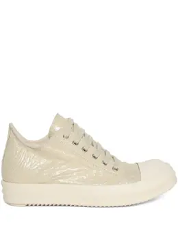 Rick Owens DRKSHDW: Бежевые кроссовки 