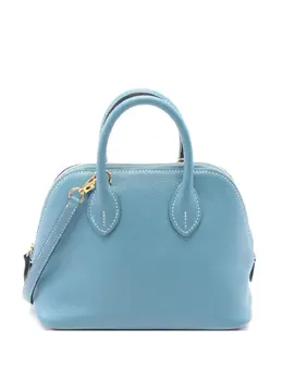 Hermès Pre-Owned: Голубая сумка 