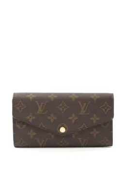 Louis Vuitton Pre-Owned: Коричневый кошелёк 