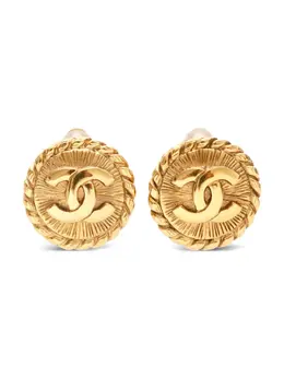 CHANEL Pre-Owned: Серьги 