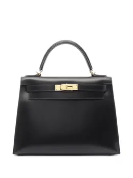 Hermès Pre-Owned: Чёрная сумка 