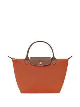Longchamp: Оранжевая сумка  Le Pliage