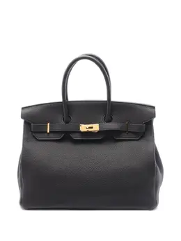 Hermès Pre-Owned: Чёрная сумка 
