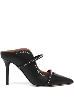 Malone Souliers: Чёрные сабо 