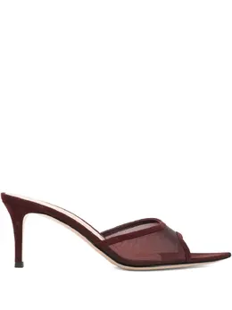 Gianvito Rossi: Красные сабо 