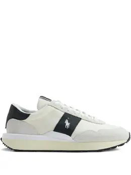 Polo Ralph Lauren: Белые кроссовки 