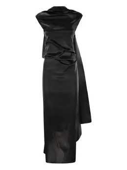 Max Mara: Драпированное платье 