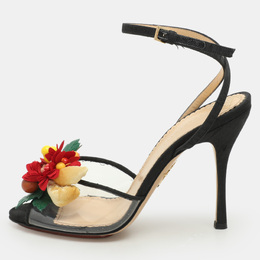 Charlotte Olympia: Чёрные сандалии 