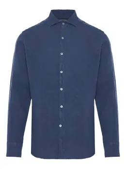 Canali: Льняная рубашка 