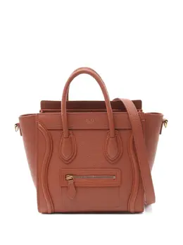 Céline Pre-Owned: Оранжевая сумка-шоппер 