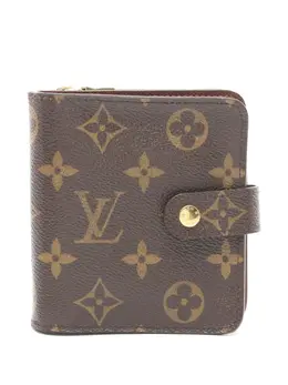 Louis Vuitton Pre-Owned: Коричневый кошелёк 