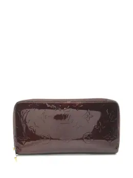 Louis Vuitton Pre-Owned: Бордовый кошелёк 