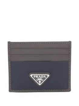 Prada Pre-Owned: Синий картхолдер 