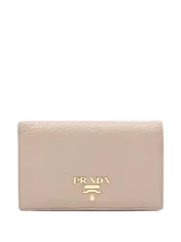 Prada Pre-Owned: Бежевый кошелёк 