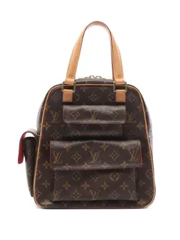 Louis Vuitton Pre-Owned: Коричневая сумка 