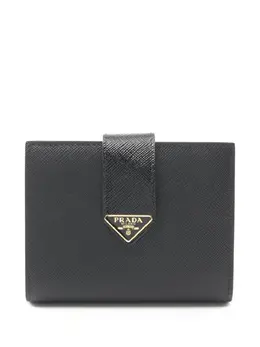 Prada Pre-Owned: Чёрный кошелёк 