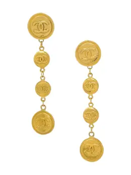 CHANEL Pre-Owned: Серьги 
