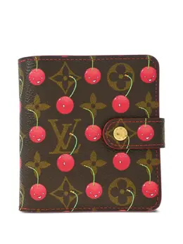Louis Vuitton Pre-Owned: Коричневый кошелёк 