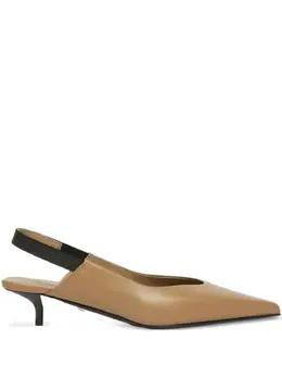 Max Mara: Светлые туфли 