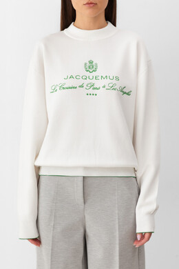Jacquemus: Трикотажный свитшот 