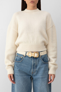 Jacquemus: Светлый свитер 