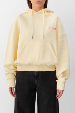 Jacquemus: Жёлтая толстовка 