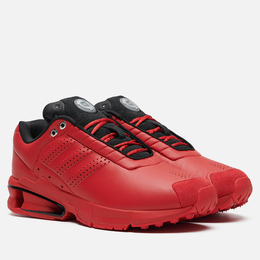 Y-3: Красные кроссовки 