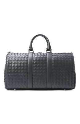 Bottega Veneta: Серая сумка  Intrecciato