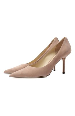 Jimmy Choo: Бежевые туфли  Love 85